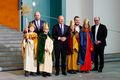 Sternsinger aus dem Bistum Fulda beim Bundeskanzler